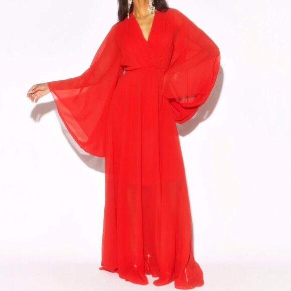Meghan LA Dresses Nwt Meghan Fabulous La Sunset Maxi Dress